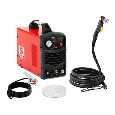 Image of Stamos Germany S PLASMA50U plasma cutter 50 A 230 V IGBT HF ignition cutting machine Inverter
