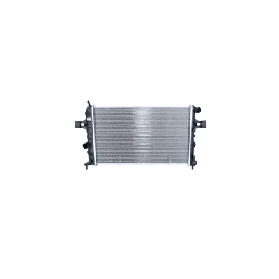 Image of 1300189, 90570728, 93277988 Engine radiator NRF EASY FIT 54668 Aluminium 600mm 366mm 24mm with rubber grommet Brazed cooling fins