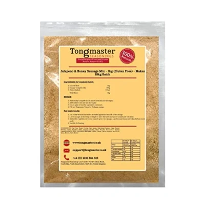 Image of Jalapeno &amp; Honey Sausage Mix 1kg (Gluten Free) Makes 10kg Batch