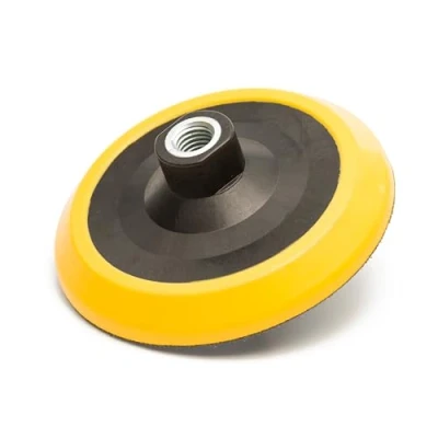 Image of Glass Polish 5 inch (125mm) Universal Backing Pad with M14 Thread for Rotary Polishing Machines