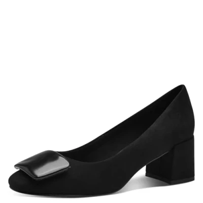Image of MARCO TOZZI Women&#039;s Court Shoes 2 22423 43 Pump, Black, 6 UK