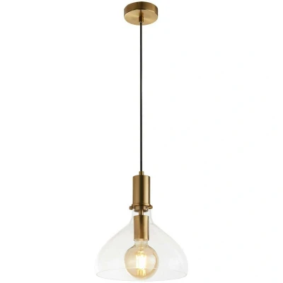 Image of Margarita Pendant Brass, Glass