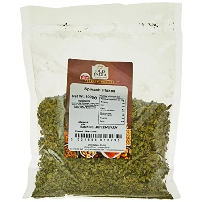 Image of Old India Spinach Flakes 100g