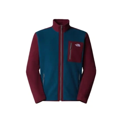 Image of THE NORTH FACE Men&#039;s Yumiori Full Zip Fleece jacket, Midnight Petrol/Alpine, XXL