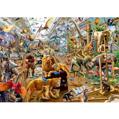Image of Ravensburger 12000570 Chaos in the Gallery 1000 pieces jigsaw Puzzle for adults and kids age 14 years up,