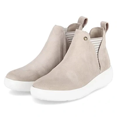 Image of Panama Jack Women Malasaña Chelsea Boot, Taupe, 5 UK