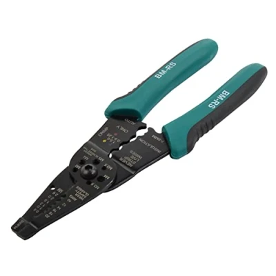 Image of Brüder Mannesmann Tools M10875 Wire Stripping and Crimping Pliers