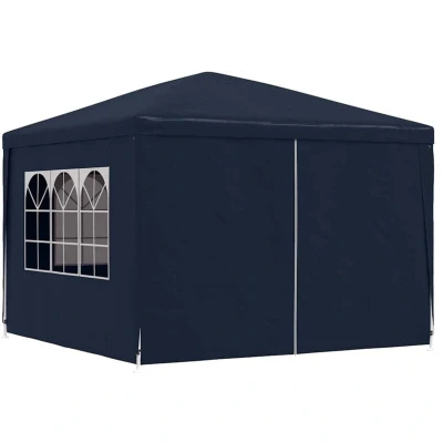 Image of vidaXL Party Tent 3x3 m Blue