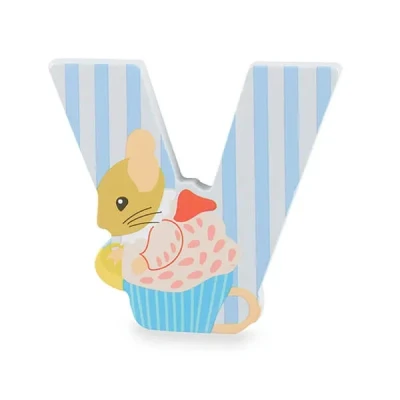Image of Orange Tree Toys Peter Rabbit Wooden Alphabet Letter V