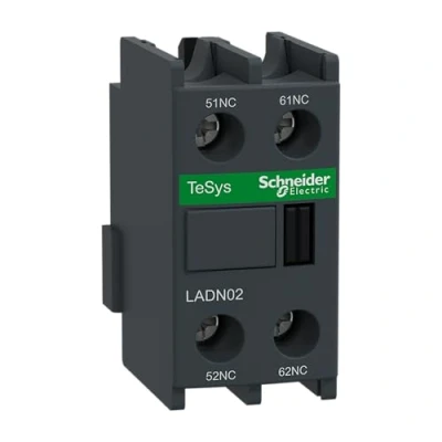Image of Schneider Electric LADN02, Front Contacts Block 2NC