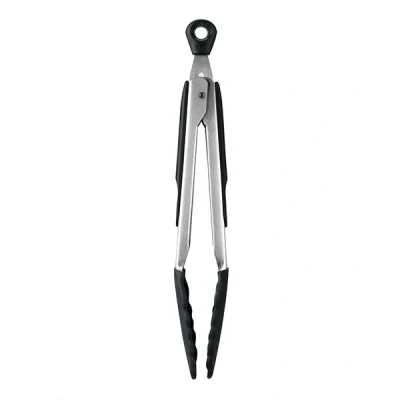 Image of OXO Silicone serving tongs, 23 cm