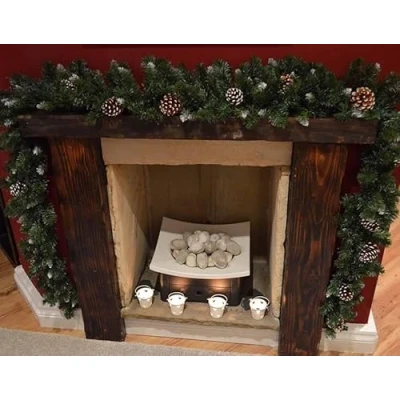 Image of Transcontinental Group 270 x 25 cm Snow King Fir Garland