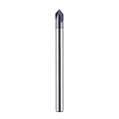 Image of SpeTool V Groove Router Bits Chamfer Bit CNC 4mm Shank 90 Degree 3 Flutes End Mill Professional Solid Carbide Engraving with TiAlN Coating for Woodworking Carving Chamfering