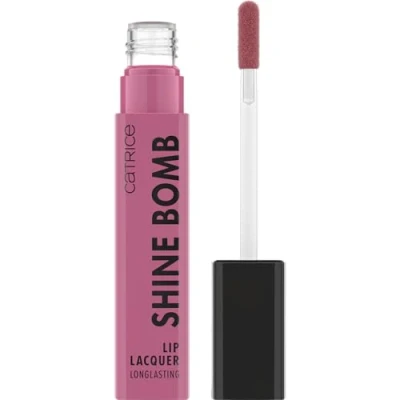 Image of Catrice Shine Bomb Lip Lacquer No. 060, Nude, Long Lasting, Instant Result, Glossy, Colour Intensive, Vegan, Oil Free, Paraben No Microplastic Particles, Pack of 1 (3 ml)