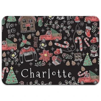 Image of Paper Themes Personalised Christmas Placemats (Christmas Truck)