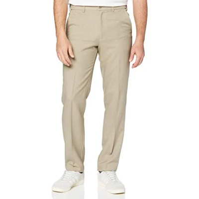 Image of Farah Classic Men&#039;s Roachman Trousers, Brown (Soft Taupe), Large (Manufacturer Size:36/33)
