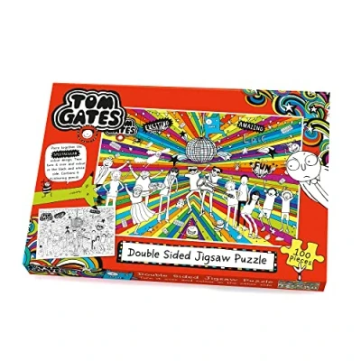 Image of University Games U08546 Tom Gates 2 in 1 Disco Jigsaw Puzzle