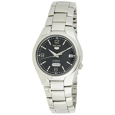 Image of Seiko Men&#039;s Analogue Automatic Watch with Stainless Steel Strap SNK623K1