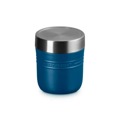 Image of Le Creuset Deep Teal On The Go Food Flask 500ml