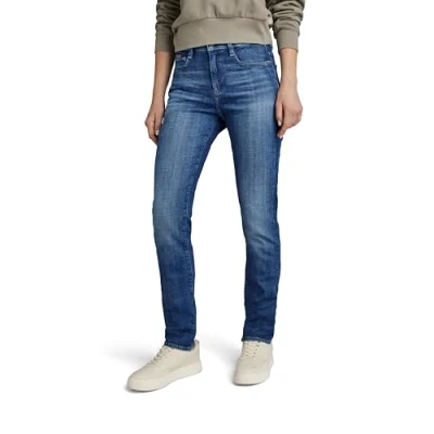 Image of G Star Women&#039;s Ace 2.0 Slim Straight Jeans, blue (faded radiance D23638 D441 G356), 29W / 32L