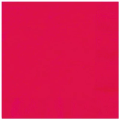 Image of Unique 80371 Paper Napkins 13 cm Red Colour 20 Count (Pack of 1), Pack