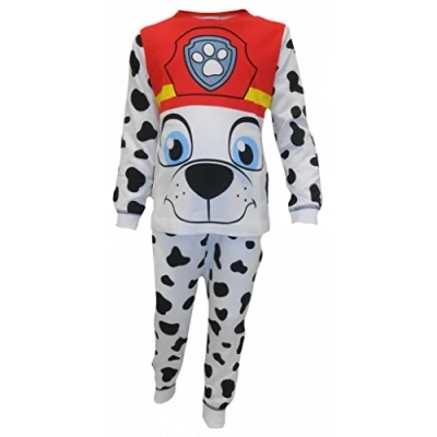 Image of Paw Patrol Novely Pyjama Marshall PJ&#039;s Nightwear Ages 18 Months to 6 Years (2 3 Years, 27374 Marshall)