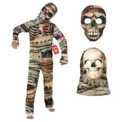 Image of Morph Mummy Costumes For Kids, Costume Boys Costume, Outfit Halloween Kids Large