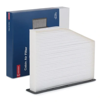Image of 1K0819644, 1K0819644A, 1K0819644B Pollen Filter DENSO DCF449P Particulate 269mm 207mm 57mm VOLKSWAGEN: Passat B6 Saloon, Golf 5, Tiguan I