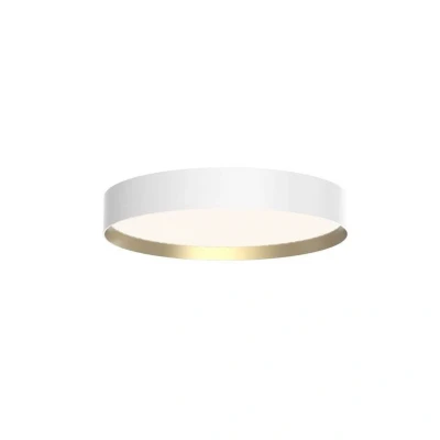 Image of LOOM DESIGN LED ceiling light Lucia, white/gold coloured Ø 45 cm