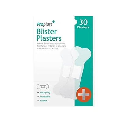 Image of ProPlast Flexible, Breathable &amp; Comfortable Blister Plasters Pack of 30
