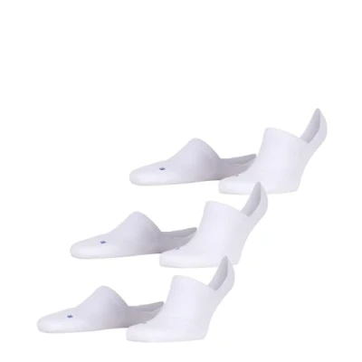 Image of Falke COOL KICK Bundle Unisex 3 PACK Socks, Size: 11 12.5, White