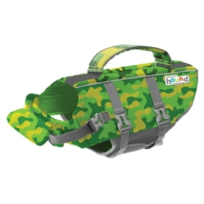 Image of Outward Hound Granby Splash Camo Dog Life Jacket, Small