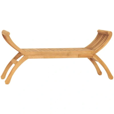 Image of vidaXL Garden Bench 160 cm Solid Teak Wood