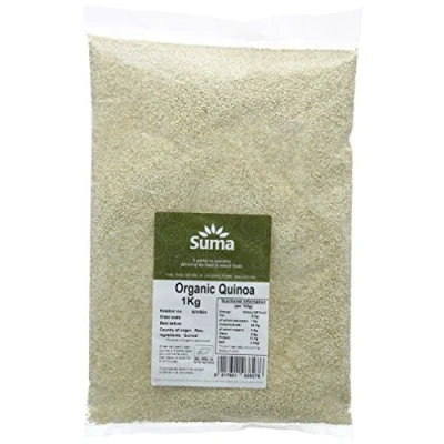 Image of Suma Bagged Down Organic Quinoa 1 kg (Pack of 1)