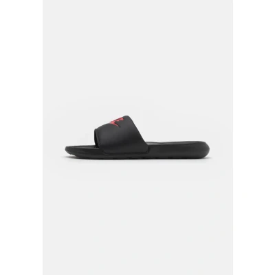 Image of Nike Sportswear Victori ONE Slide Mules, Men&#039;s, Size: 17, Black/university red High quality imitation leather