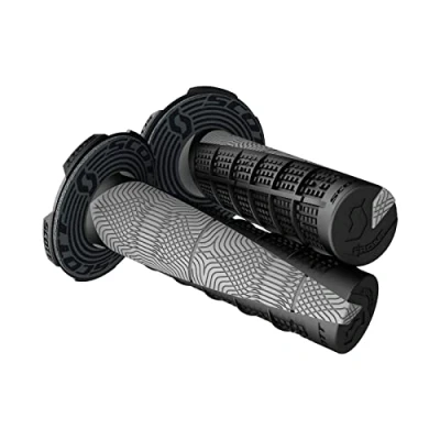 Image of Scott Grips Duece + Donuts Motocross Enduro, Black / Grey Motocross4u