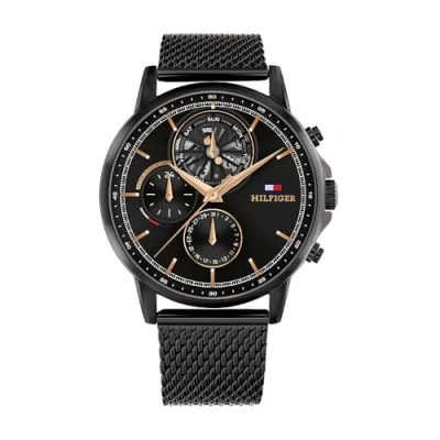 Image of Tommy Hilfiger Analogue Multifunction Quartz Watch for Men with Stainless Steel Bracelet 1710610