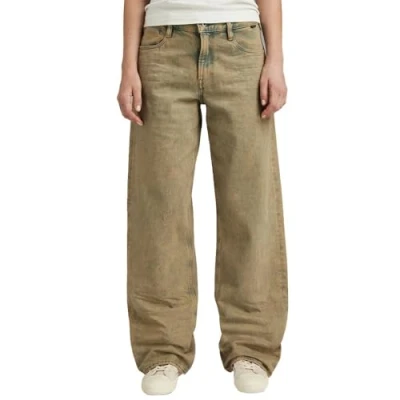 Image of G Star Women&#039;s Judee Low Waist Loose Jeans, Multicolour (faded sandstorm D22889 D436 G234), 25W / 32L