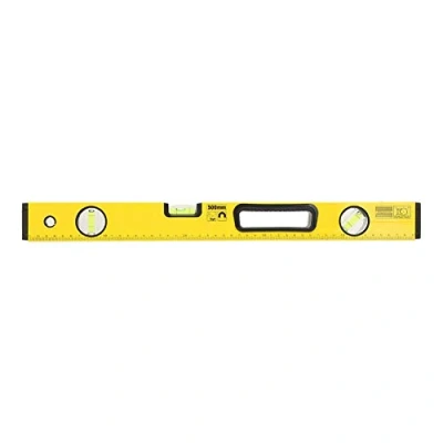 Image of 500mm Alloy Level Ruler Spirit Bubble with Handle High Accuracy Measuring Tool
