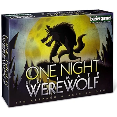 Image of Bezier Games One Night Ultimate Werewolf Board Game Ages 8+ 3 10 Players Minutes Playing Time