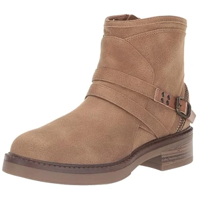 Image of Blowfish Malibu Women&#039;s Visit Ankle Boot, Almon Oiledvegansuede/Crmcofed, 5 UK