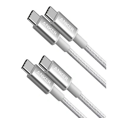 Image of Anker USB C Cable, 2 Pack New Nylon to Cable (3.3ft 60W), 2.0 Type Charging for MacBook Pro 2020, iPad Air 4, Galaxy S20, Switch, Pixel, LG and More