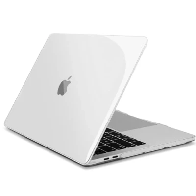 Image of ZYB Compatible with MacBook Pro 13 Inch Case M2 M1 2022 2016 (A2338/A2289/A2251/A2159/A1989/A1706/A1708) Touch Bar, Plastic Slim Hard Shell Protective Cover, Crystal Clear
