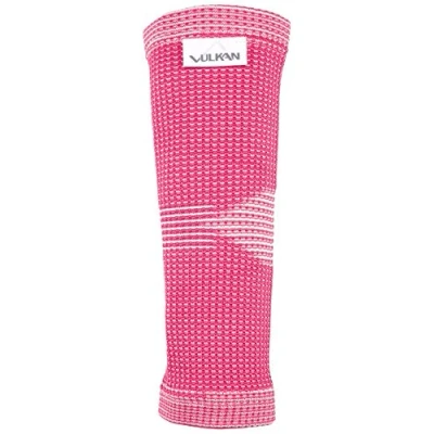 Image of Vulkan Pink Advanced Elastic Elbow Support for Women, Medium, Compression Sleeve, Used Muscle Relief, Tendonitis, Tennis Elbow, Golfer&#039;s Arthritis, Padded Stabilizer