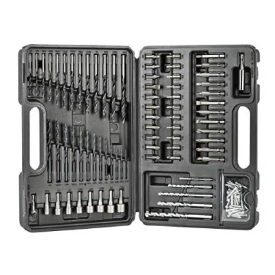 Image of BLACK+DECKER 109 Piece Screwdriver Bit Set/Drill Set (BDA91109)