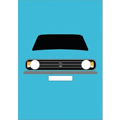Image of Ford Cortina MK2 Retro Motor Company Greeting Card