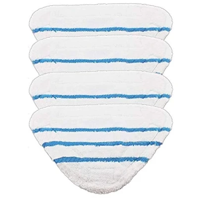 Image of SPARES2GO Washable Cover Pads Compatible with Beldray 5 in 1 9 Steam Cleaner Mop (Pack of 4)