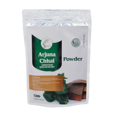 Image of SVATV Arjuna (Terminalia Arjuna) Antioxidant Good For Healthy Skin Improves The Moisture Content No Added Artificial Flavours. Chemical preservatives Size 227g, Half Pound