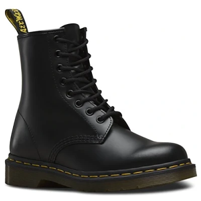Image of 1460 8 Eyelet Greasy Leather Unisex Ankle Boots