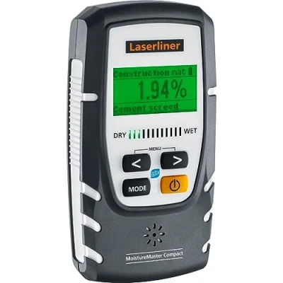 Image of Umarex Laserliner MoistureMaster Compact Plus 082.334A Air and Material Moisture Meters (Measurement of for 56 Wood / 6 Building Materials Types, Data Transfer)